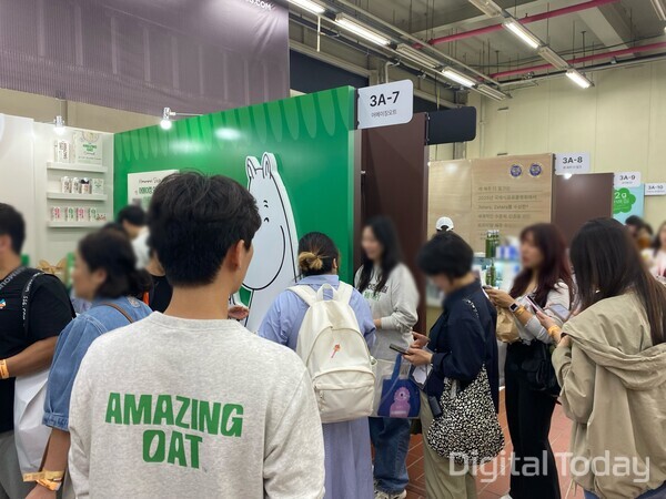 어메이징 오트 부스. [사진: 디지털투데이 손슬기 기자]