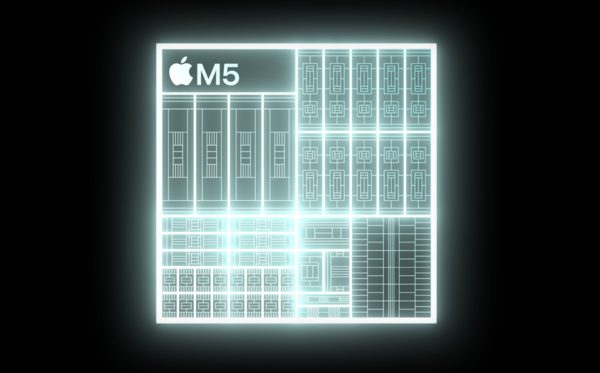 M5 칩 설계 [사진: 애플]