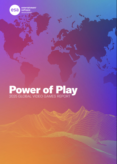 '2025 글로벌 게임 플레이 영향력 보고서' 표지 [사진: 한국게임산업협회]
