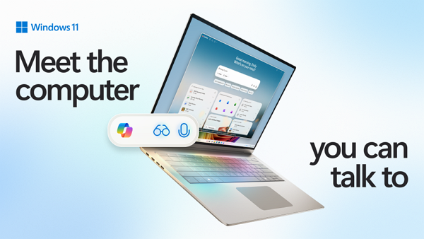 윈도11이 AI 네이티브 플랫폼으로 전환된다. [사진: 마이크로소프트]