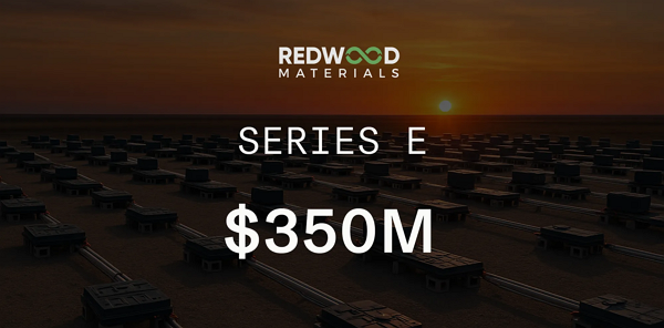 레드우드가 최근 3억5000만달러 규모의 투자 유치에 성공했다. [사진: 레드우드 머터리얼즈]
