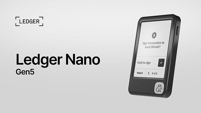 렛저, 나노 젠5 하드웨어 월렛 발표…AI 시대 디지털 신원에 초점