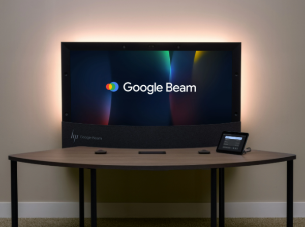 구글 빔은 단순한 영상 통화를 넘어, 물리적 거리를 초월한 새로운 소통 방식을 제시하고 있다.  [사진: HP]