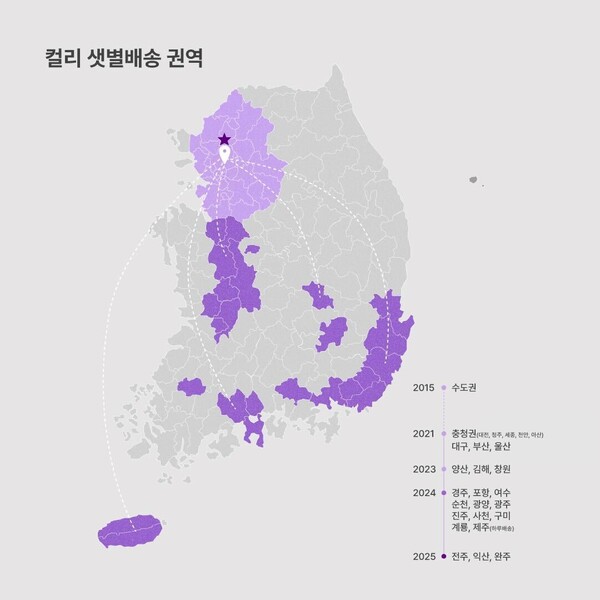 컬리 샛별배송 확장. [사진: 컬리]