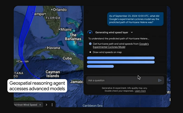 구글 어스 AI(Earth AI)  [사진: 구글 리서치 유튜브]