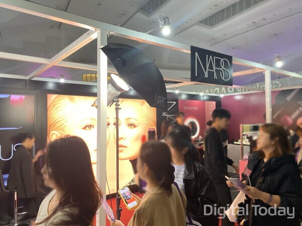 나스 부스. [사진: 디지털투데이 손슬기 기자]