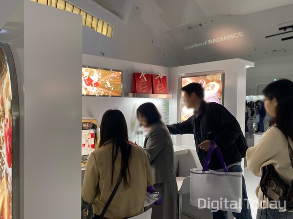 SK-II 부스. [사진: 디지털투데이 손슬기 기자]