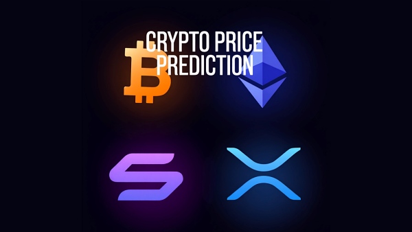 암호화폐 분석가 웨일구루가 2025년 말 BTC, ETH, XRP 등 주요 자산의 새로운 가격 목표를 제시했다. [사진: Reve AI]