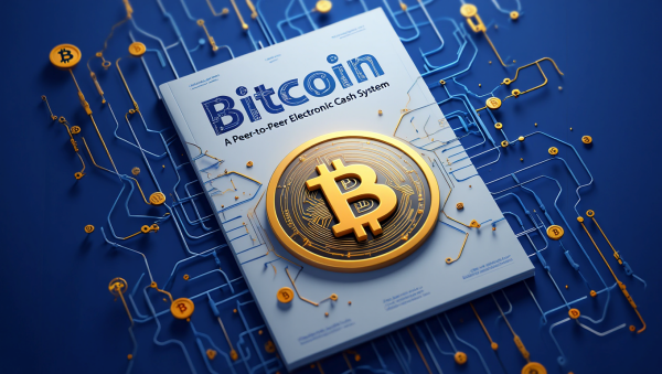 비트코인 백서 [사진: Reve AI]