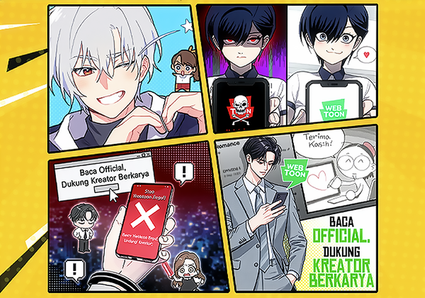 네이버웹툰이 글로벌 불법 웹툰 근절 캠페인을 진행한다. [사진: 네이버웹툰]