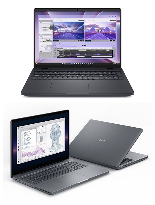 델 프로맥스 16(위)과 델 프로 플러스(아래]. [사진: 델테크놀로지스]