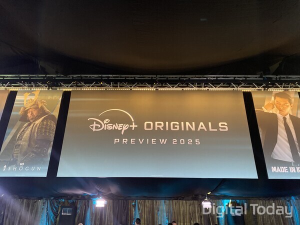 디즈니+ 오리지널 작품 쇼군(왼), 메이드 인 코리아 [사진: 디지털투데이 손슬기 기자]