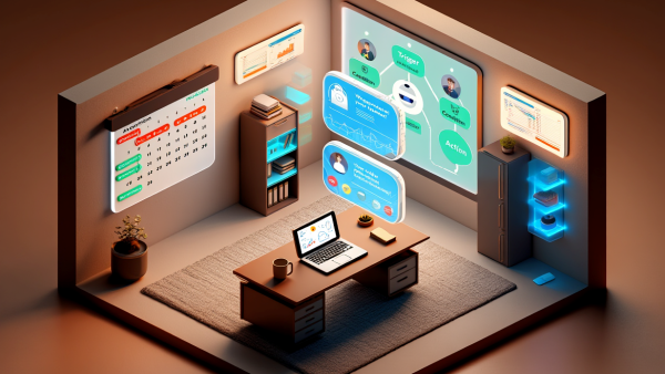 기업의 AI 도입 성과가 차츰 가시화되고 있다 [사진: Reve AI]