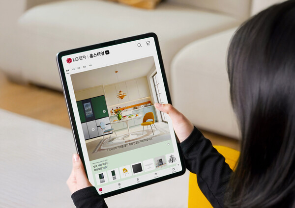 LG전자가 가전과 어울리는 리빙 제품과 인테리어를 제안하는 ‘홈스타일(Home Style)’ 서비스를 선보인다. [사진: LG전자] 