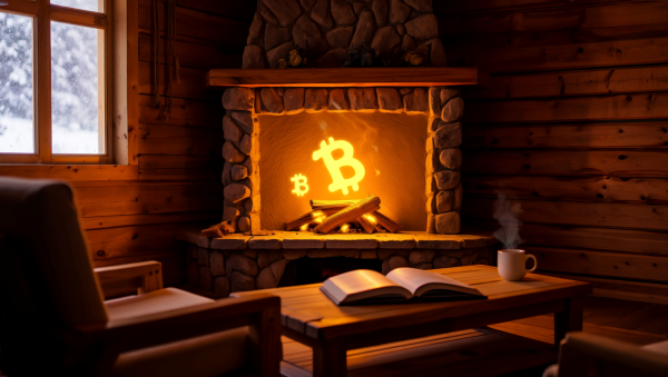 비트코인 채굴과 겨울철 난방을 한꺼번에 해결할 수 있다면 어떨까? [사진: Reve AI]