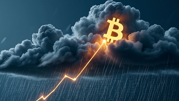 비트코인이 약세를 보이고 있다. [사진: Reve AI]