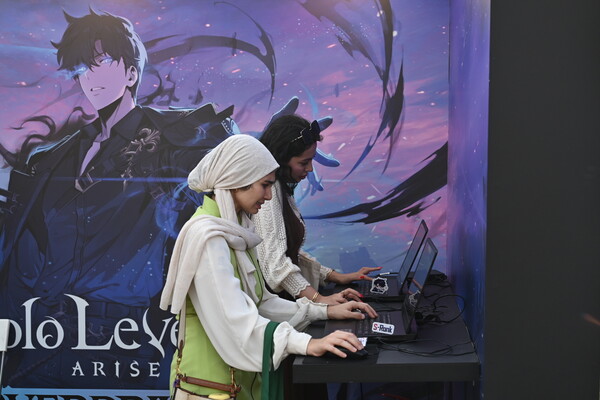 넷마블은 지난 15일부터 16일 양일간 두바이에서 열린 '2025 K-엑스포 UAE: 올 어바웃 케이 스타일'에 참가했다고 19일 밝혔다. [사진: 넷마블]