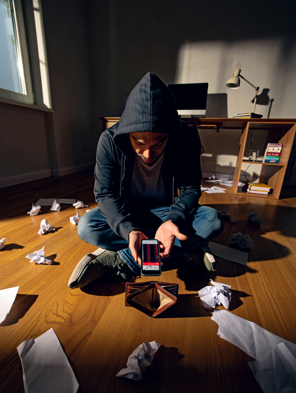 전직 킥복싱 선수이자 암호화폐 투자자 앤드류 테이트가 80만달러 이상의 손실을 봤다. [사진: Reve AI]