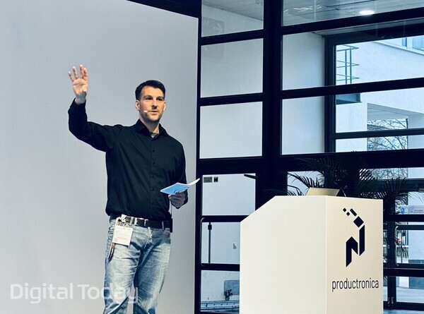 카르스텐 블랑크(Dr. Carsten Blank) 데이터사이버네틱스 공동 창업자 [사진: 석대건 기자]