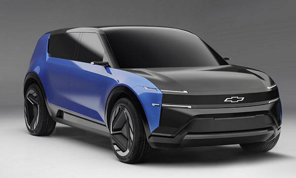 스포츠형 쉐보레 전기차 스케치 [사진: 인스타그램(@generalmotorsdesign)]