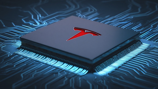 테슬라가 AI 칩 자급자족을 추진하고 있다 [사진: Reve AI]