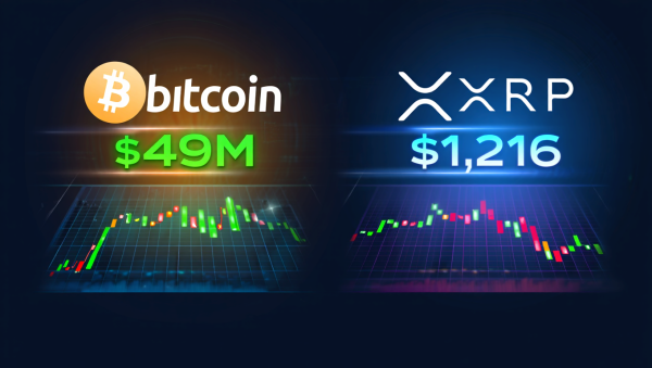 마이클 세일러의 'BTC 수십배 상승' 예측에 XRP 시장도 술렁이고 있다. [사진: Reve AI]