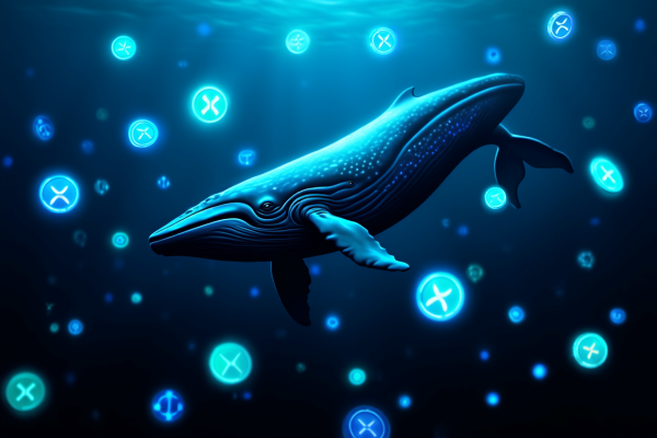 XRP 시장에서 고래들의 움직임은 여전히 강력한 영향을 미치고 있다. [사진: Reve AI]