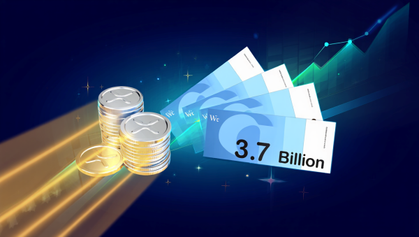극심한 하락장을 버티고 37억원을 현금화한 XRP 장기 보유자가 화제가 되고 있다. [사진: Reve AI]