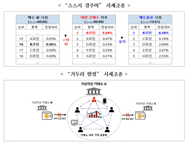 경주마 시세조종 구조 [사진: 금융위원회]