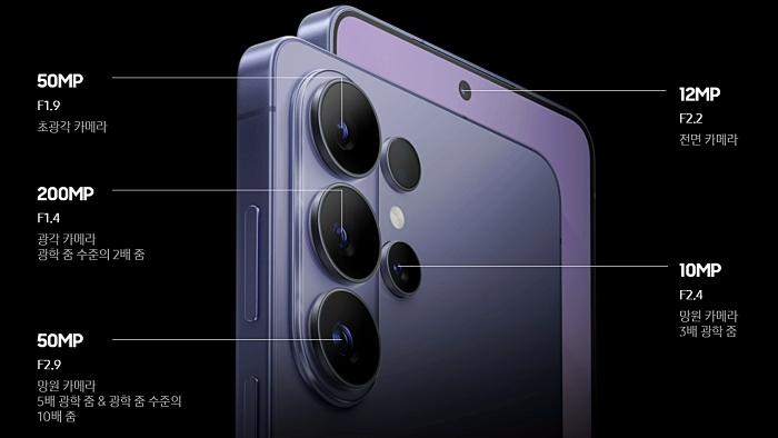 갤럭시 S26 카메라 스펙