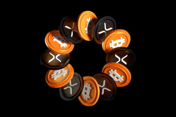비트코인과 XRP [사진: 셔터스톡]