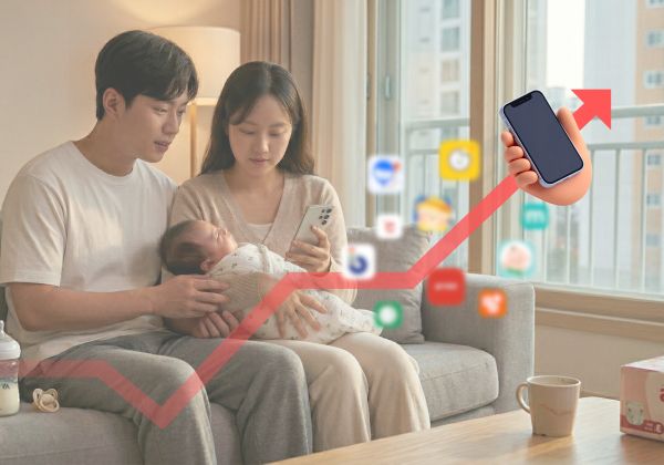 출생아 7년 만에 반등...AI 육아앱 '폭발 성장' 신호탄 - 뉴스 썸네일 이미지