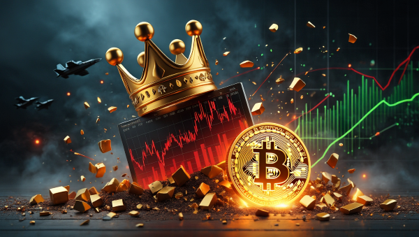 '전쟁 나면 오르는 금값' 공식 깨졌다…디지털 금 '비트코인' 대안될까