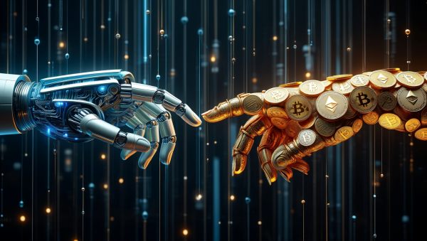 AI 시대, 암호화폐 시장은 어떤 변화를 맞이하게 될까 [사진: Reve AI]