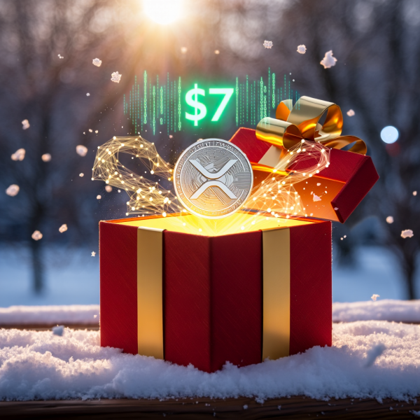 XRP, 지금 사놓으면 크리스마스 선물…알리바바 AI '12월 25일 7달러' 점지