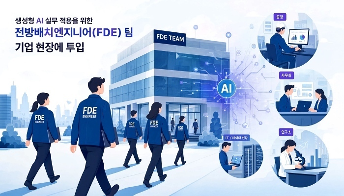 대외 고객 지원 넘어 내부 AX까지...국내도 FDE 도입 확산 - 뉴스 썸네일 이미지
